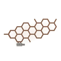 Terma Hex H502 X W1126mm Bright Copper Designer Radiator -Victorian Plumbing shop wgh2x050112 kbcoyl d4