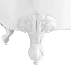 Victorian Plumbing Duke 1795 Traditional Roll Top Bath + White Leg Set 10 Victorian Plumbing Duke 1795 Traditional Roll Top Bath + White Leg Set -Victorian Plumbing shop whtduke1795b d1
