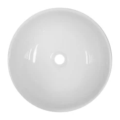 Victorian Plumbing 600 X 450mm White Shelf With Sol Round Basin -Victorian Plumbing shop wsves006 d2