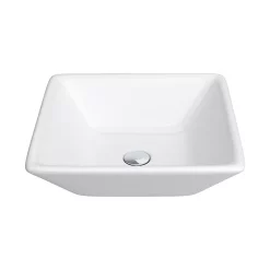 Victorian Plumbing 600 X 450mm White Shelf With Lazio Basin -Victorian Plumbing shop wsves983 d2